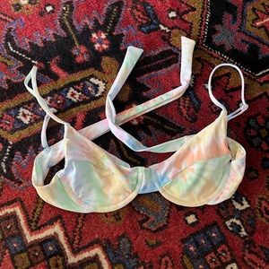 Skatie x salty blonde bikini top